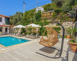 Kaş Üzümlü'de Benzersiz Doğada, Isıtmalı Özel Havuzlu, Lüks Villa - 1