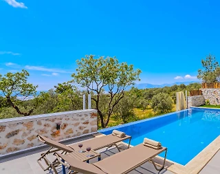 Kaş Üzümlü'de Çekirdek Ailelere Uygun, Özel Havuzlu, 2+1 Villa - 3