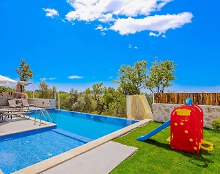 Kaş Üzümlü'de Çekirdek Ailelere Uygun, Özel Havuzlu, 2+1 Villa - 4