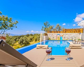 Kaş Üzümlü'de Çekirdek Ailelere Uygun, Özel Havuzlu, 2+1 Villa - 3