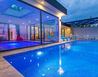 Kaş Üzümlü'de Çekirdek Ailelere Uygun, Özel Havuzlu, Tatil Villası - 4