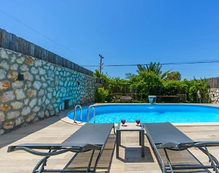 Kaş Üzümlü'de Doğa İçerisinde, Özel Havuzlu, Balayı Villası - 5