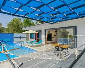 Kaş Üzümlü'de Doğa İle İç İçe, Özel Havuzlu, Balayı Villası - 2