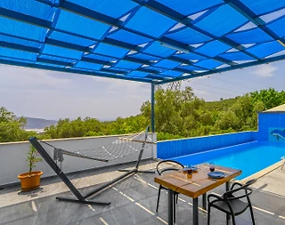 Kaş Üzümlü'de Doğa İle İç İçe, Özel Havuzlu, Balayı Villası - 4