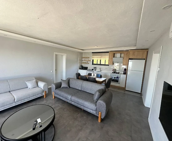 Kaş Üzümlü'de Doğa Manzaralı, 5 Kişilik, 2+1 Apart - 1