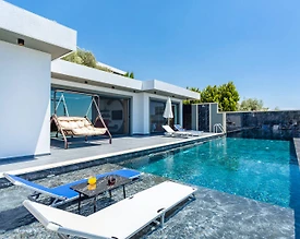 Kaş Üzümlü'de Doğayla Baş Başa, Özel Havuzlu, Jakuzili, Balayı Villası - 3