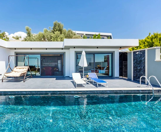 Kaş Üzümlü'de Doğayla Baş Başa, Özel Havuzlu, Jakuzili, Balayı Villası - 1