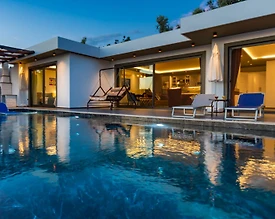 Kaş Üzümlü'de Doğayla Baş Başa, Özel Havuzlu, Jakuzili, Balayı Villası - 3