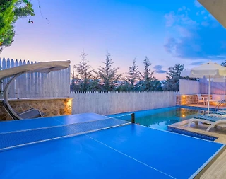 Kaş Üzümlü'de Enfes Doğada, Özel Havuzlu, Ferah Villa - 5