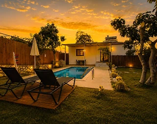 Kaş Üzümlü'de Geniş Bahçeli, Balayı Konseptli, Kiralık Villa - 2