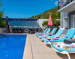 Kaş Üzümlü'de Huzurlu Doğada, Özel Havuzlu, Eşsiz Villa - 5
