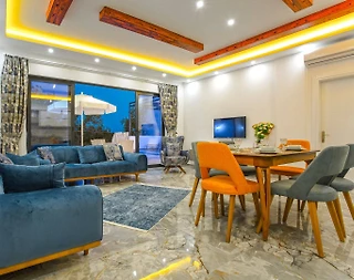 Kaş Üzümlü'de Huzurlu Doğada, Özel Havuzlu, Kiralık Villa - 5