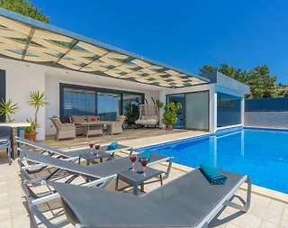 Kaş Üzümlü'de Kartpostallık Doğa Manzaralı, Sonsuzluk Havuzlu, 2+1 Villa - 3