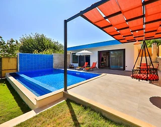 Kaş Üzümlü'de Sakin Konumda, Özel Havuzlu, Balayı Villası - 4