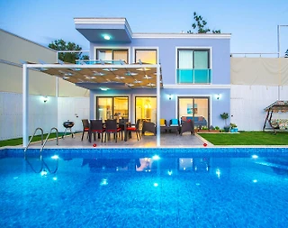 Kaş Üzümlü'de Sakin Konumda, Özel Havuzlu, Ferah Villa - 2