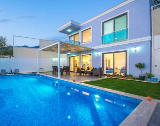 Kaş Üzümlü'de Sakin Konumda, Özel Havuzlu, Ferah Villa - 4