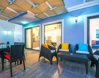 Kaş Üzümlü'de Sakin Konumda, Özel Havuzlu, Ferah Villa - 5