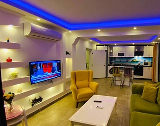 Kaş Üzümlü'de Yemyeşil Bahçede, Özel Havuzlu, Kiralık Villa - 5