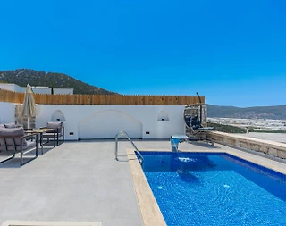 Kaş Yeşilköy'de Çiftlere Uygun, Özel Havuzlu, Balayı Villası - 4