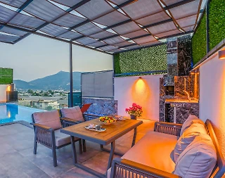 Kaş Yeşilköy'de Doğa İçerisinde, Özel Havuzlu, Konforlu Villa - 5