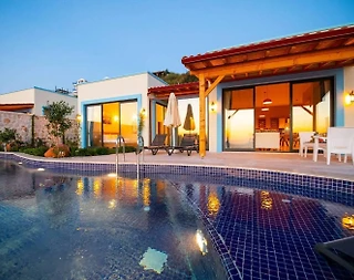 Kaş Yeşilköy'de Doğa İçerisinde, Özel Havuzlu, Saunalı Villa - 3