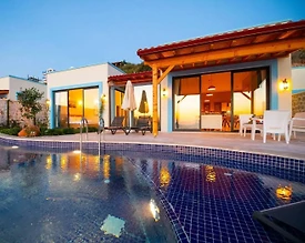 Kaş Yeşilköy'de Doğa İçerisinde, Özel Havuzlu, Saunalı Villa - 3