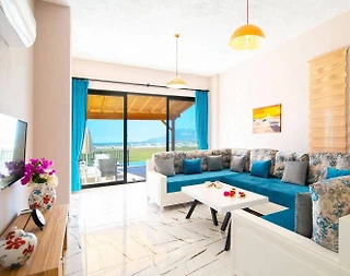 Kaş Yeşilköy'de Doğa İçerisinde, Özel Havuzlu, Saunalı Villa - 5