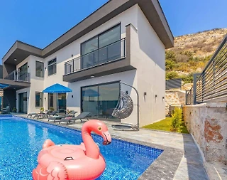 Kaş Yeşilköy'de Doğa İçerisinde, Özel Havuzlu, Saunalı Villa - 1