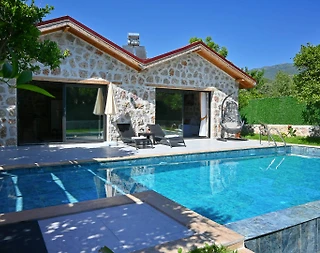 Kaş Yeşilköy'de Doğa İle İç İçe, Özel Havuzlu, Balayı Villası - 1