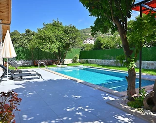 Kaş Yeşilköy'de Doğa İle İç İçe, Özel Havuzlu, Balayı Villası - 3