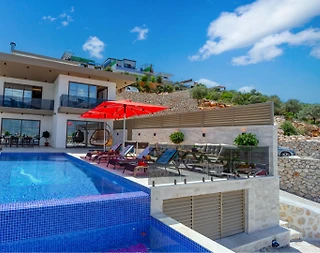 Kaş Yeşilköy'de Huzurlu Doğada, Özel Havuzlu, Korunaklı Villa - 4