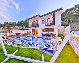 Kaş Yeşilköy'de Eşsiz Doğa İçinde, Özel Havuzlu, Lüks Villa - 2