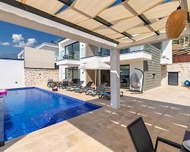 Kaş Yeşilköy'de Huzurlu Doğada, Özel Havuzlu, Modern Villa - 3
