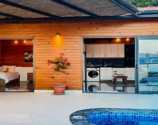 Kaş Yeşilköy'de Muhteşem Doğa İçerisinde, Özel Havuzlu, Konforlu Villa - 5