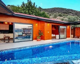 Kaş Yeşilköy'de Muhteşem Doğa İçerisinde, Özel Havuzlu, Konforlu Villa - 3