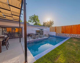 Kaş Yeşilköy'de Yeşillikler İçerisinde, Özel Havuzlu, Jakuzili Villa - 3