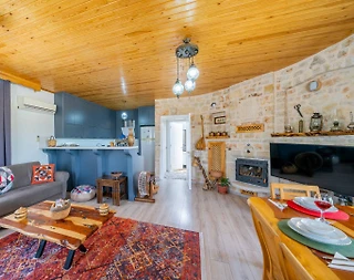 Kaş Pınarbaşı'nda Doğa İçerisinde, Özel Havuzlu, 6 Kişilik Villa - 5