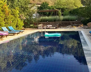 Fethiye Kayaköy'de Huzurlu Doğanın İçinde, Özel Havuzlu, Taş Villa - 1
