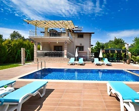 Fethiye Kayaköy'de Sakin Konumda, Özel Havuzlu, Kiralık Villa - 3