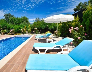 Fethiye Kayaköy'de Sakin Konumda, Özel Havuzlu, Kiralık Villa - 5