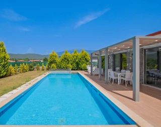 Fethiye Kayaköy'de Huzurlu Doğada, Özel Havuzlu, Bahçeli Villa - 5