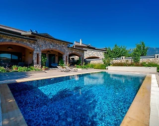 Fethiye Kayaköy'de Doğa İçerisinde, Özel Havuzlu, Modern Lüks Villa - 4