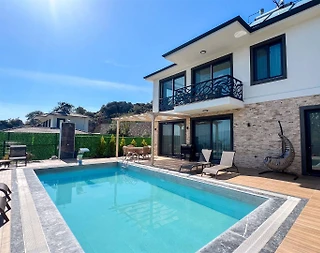 Fethiye Kayaköy'de Doğanın Kucağında, Özel Havuzlu, Modern Villa - 1
