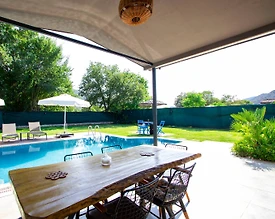 Fethiye Kayaköy'de Yemyeşil Doğada, Özel Havuzlu, Kiralık Villa - 3