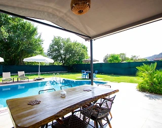 Fethiye Kayaköy'de Yemyeşil Doğada, Özel Havuzlu, Kiralık Villa - 3