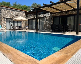 Fethiye Kayaköy'de Geniş Ailelere Uygun, Özel Havuzlu, Bahçeli Villa - 5