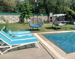 Fethiye Kayaköy'de Doğa İçerisinde, Özel Havuzlu, Geniş Villa - 5