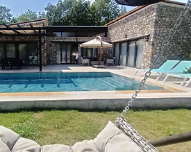 Fethiye Kayaköy'de Doğa İçerisinde, Özel Havuzlu, Geniş Villa - 3