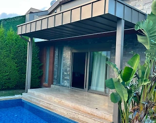 Kemer Arslanbucak'ta Denize Yakın, Özel Havuzlu, 3+1 Villa - 4