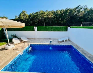Kemer Arslanbucak'ta Elverişli Konumda, Isıtmalı Havuzlu, 3+1 Villa - 4